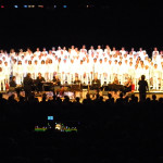 Concert du Chœur de France, 200 choristes.